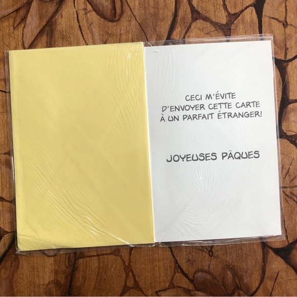 Vintage Easter Cards (NEW) French cartes Pâques vintage Garfield (x3) - Picture 6 of 11